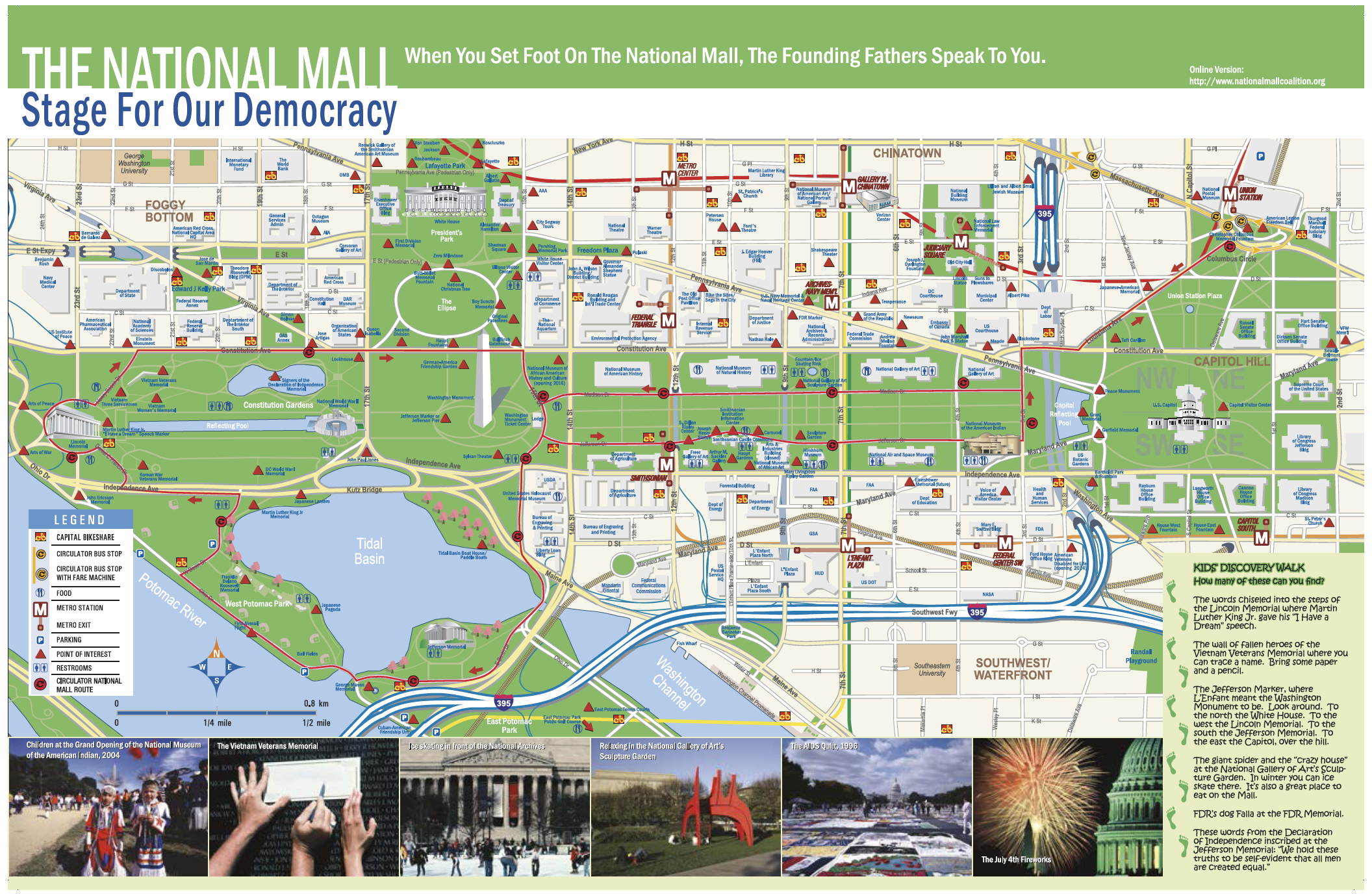 Layout Of Washington Dc Mall National Mall Maps & Guides | National Mall Coalition