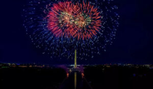 National Mall fireworks (Courtesy National Park Service)